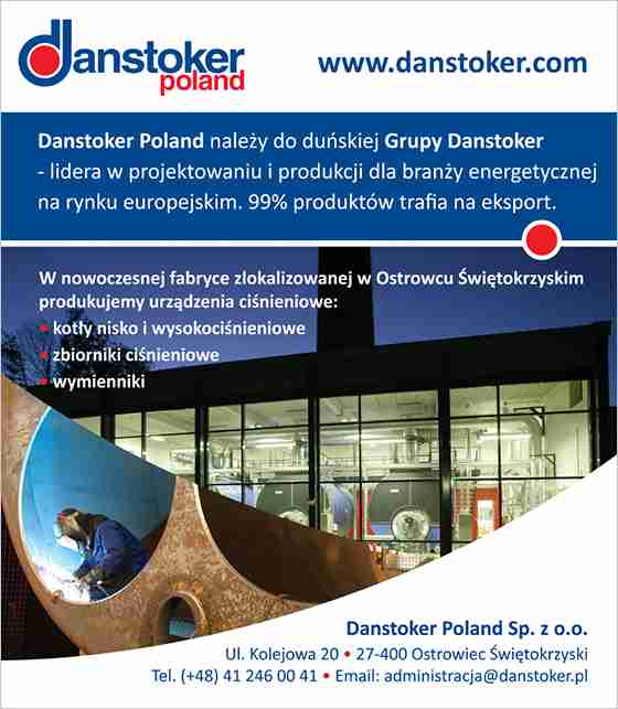 Danstoker Poland Sp. z o.o. - kocioł OSTROWIEC ŚWIĘTOKRZYSKI kocioł OSTROWIEC ŚWIĘTOKRZYSKI